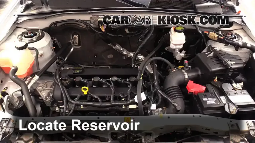 2012 Ford Escape XLT 2.5L 4 Cyl. Windshield Washer Fluid Add Fluid